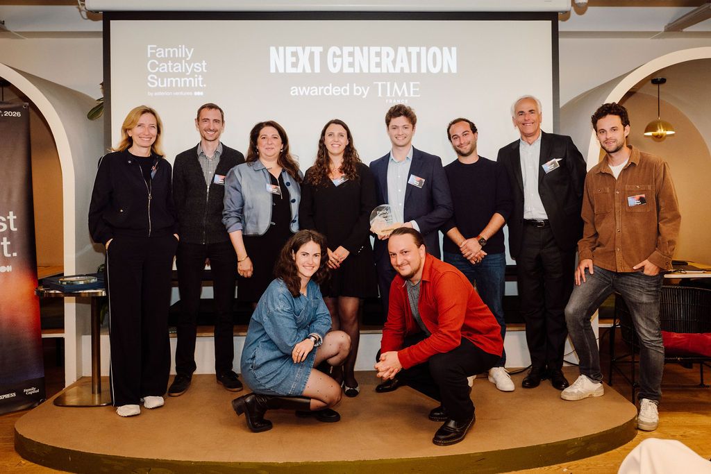 Remise du Next Generation Award à Marie-Amélie de Leusse et Alexandra Dumont Nubery, Family Catalyst Summit 2026